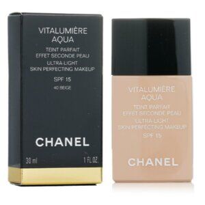 Chanel Vitalumiere Aqua Ultra Light Skin Perfecting Make Up SPF 15 40 Beige 30ml